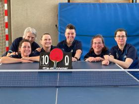 Die Tischtennis Damen sind Meister!